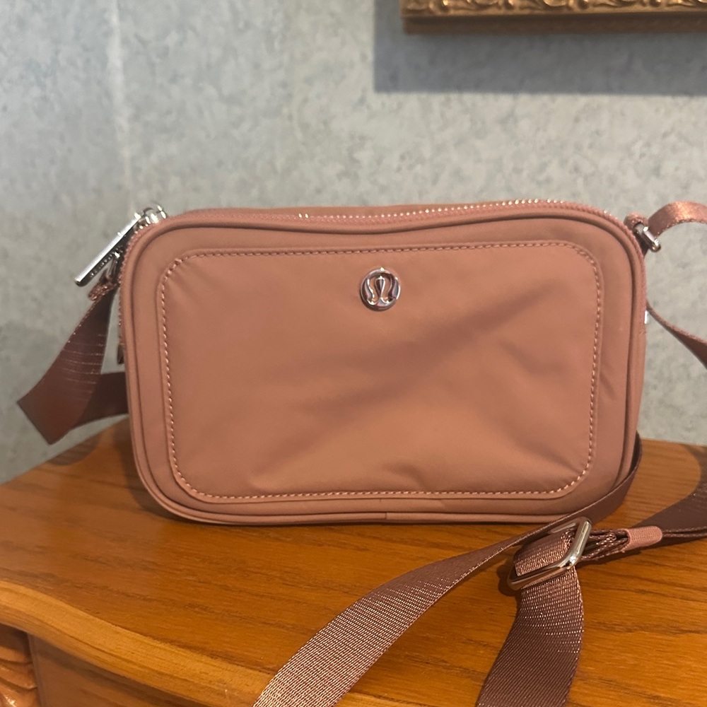 Lululemon Athletica Mauve Crossbody Bag
